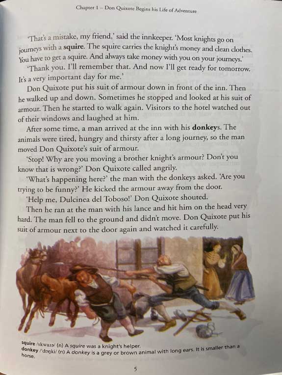 کتاب داستان انگلیسی Don Quixote