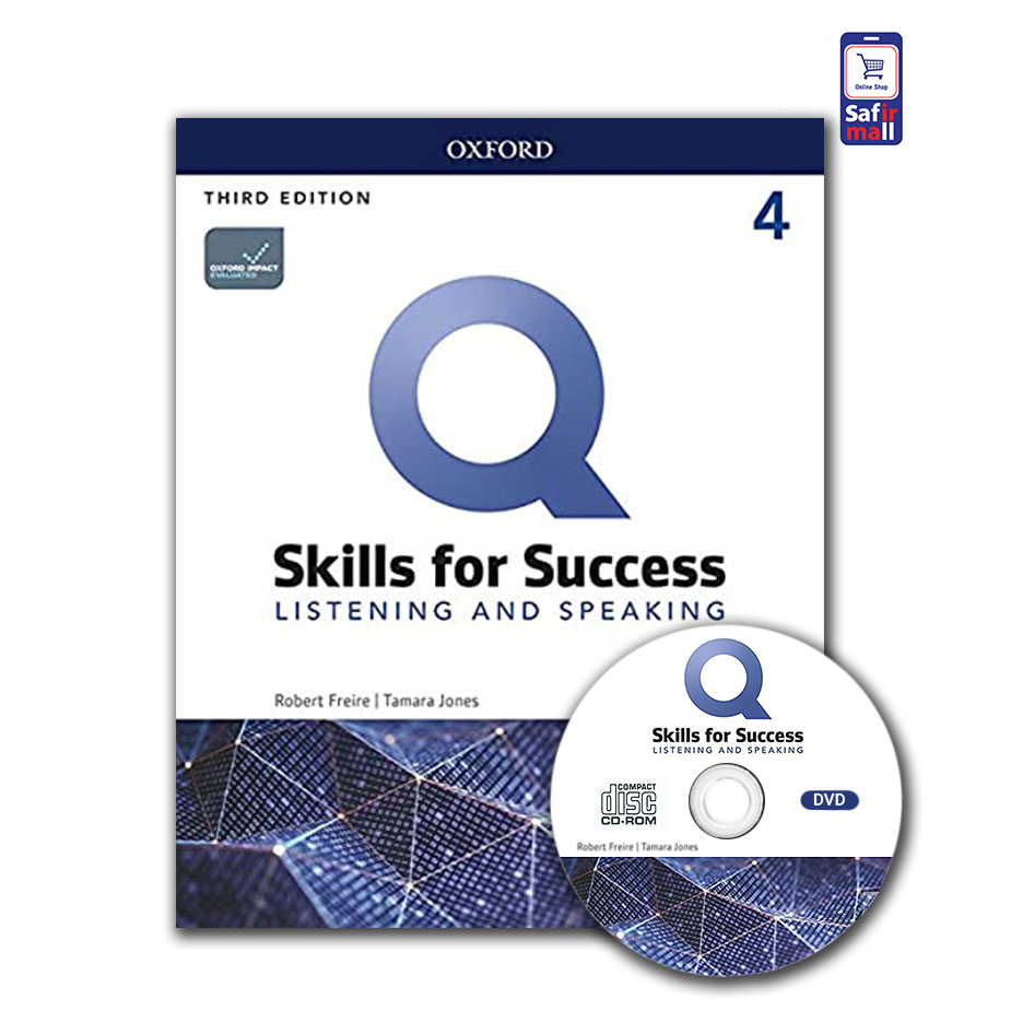 کتاب کیو اسکیل Q skills for success listening and speaking 4