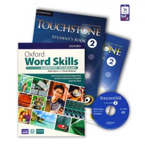 Touchstone 2 + Oxford Word Skills Basic – پک تاچ استون 2 و ورد اسکیلز