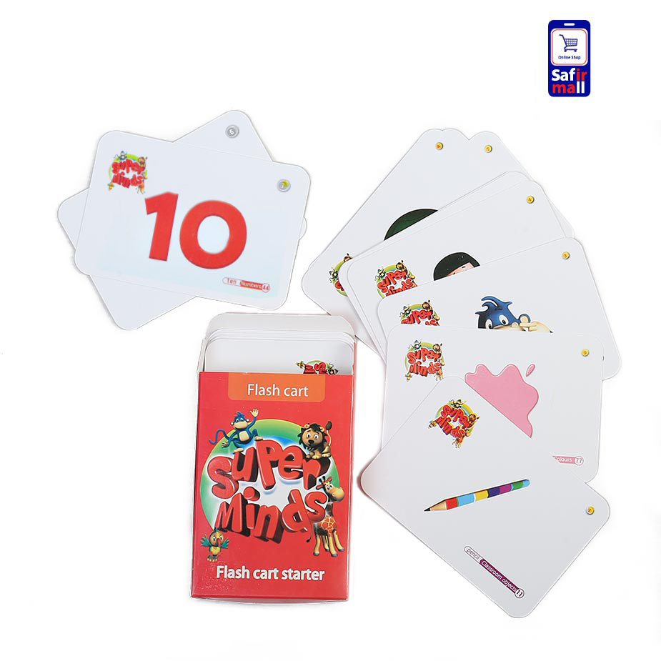 فلش کارت -Superminds Flashcards Starter