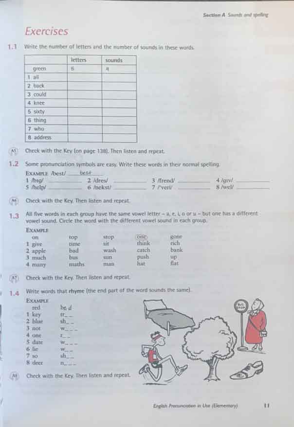 کتاب English Pronunciation in use Elementary