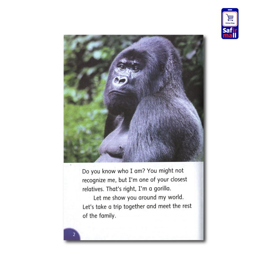 کتاب داستان انگلیسی Go, Gorillas, Go