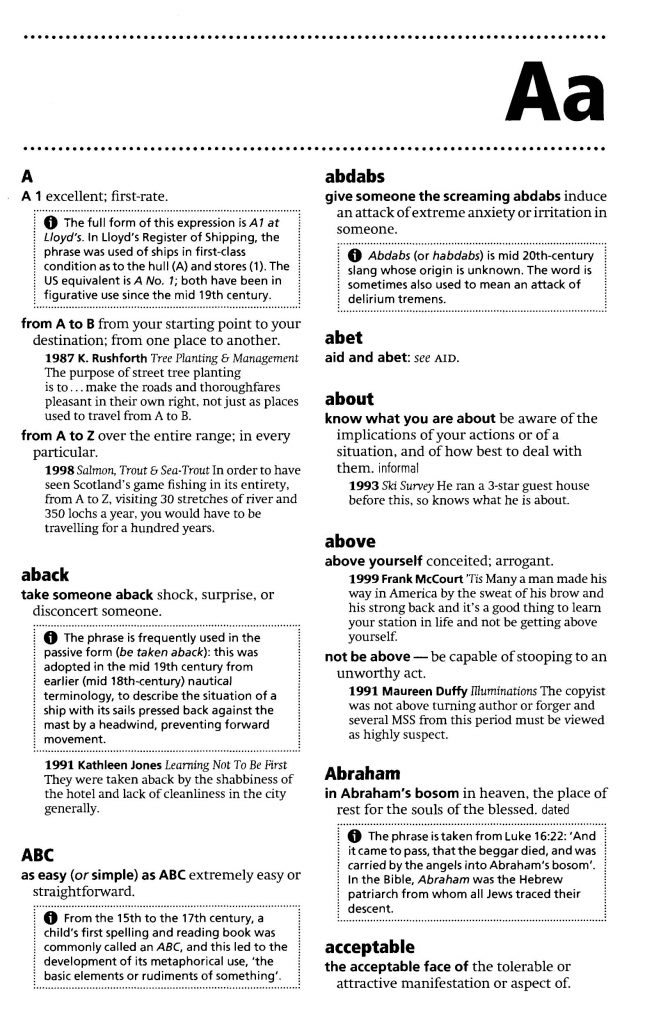دانلود PDF دیکشنری اکسفورد Oxford Dictionary of Idioms