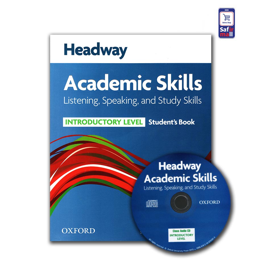 (Headway Academic Skills – Introductory level (Listening, Speaking, and Study skills + پاسخنامه
