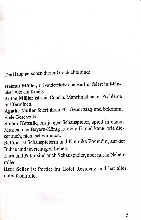 کتاب داستان آلمانی Der Märchenkönig