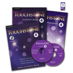 Touchstone 4 +Video Activity Book 4 – پک تاچ استون 4 و کتاب فعالیت های ویدیویی