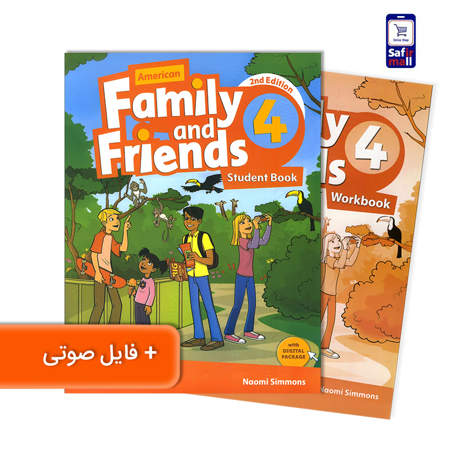 کتاب فمیلی اند فرندز Family and Friends 4