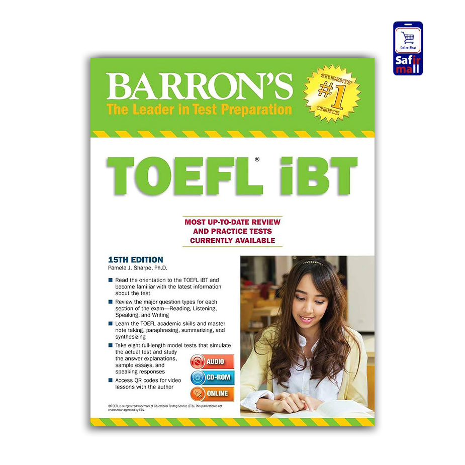 کتاب BARRON’S TOEFL iBT