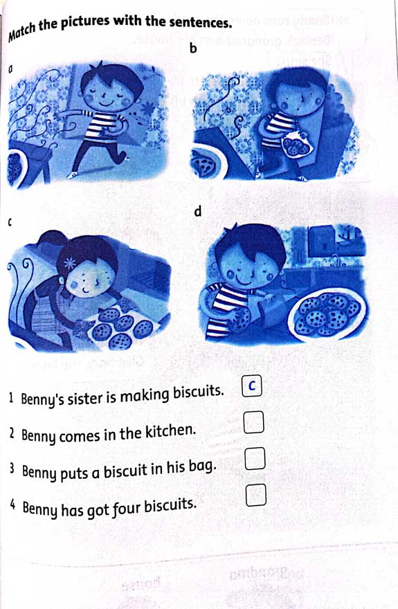کتاب داستان انگلیسی  Benny and the Biscuits