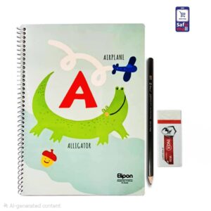 دفتر زبان و لوازم تحریر طرح Airplane