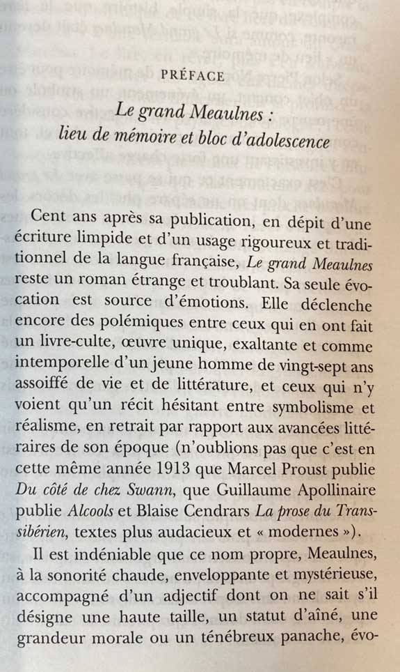 رمان فرانسوی Le grand Meaulnes