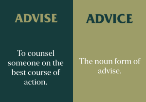 Advise