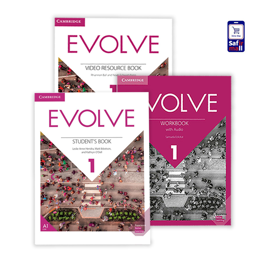 پک کتاب Evolve 1 + کتاب فعالیت های ویدئویی - فروشگاه اینترنتی سفیرمال