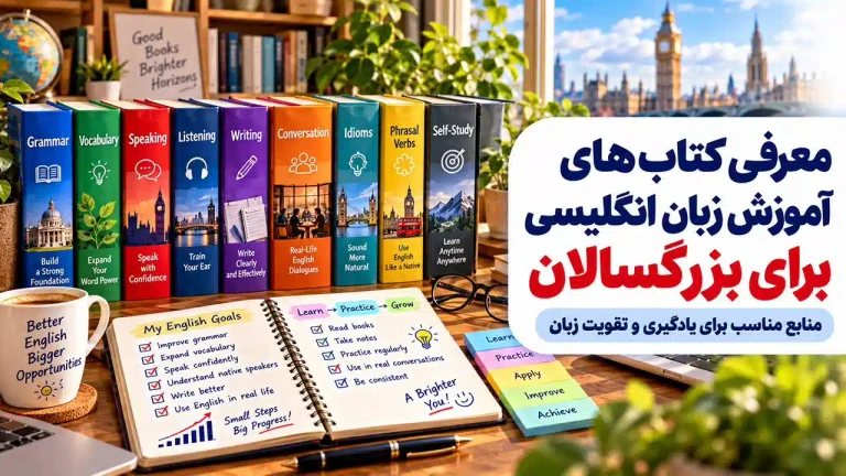 معرفی 11 تا از بهترین کتاب آموزش زبان انگلیسی برای بزرگسالان