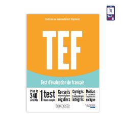 کتاب آمادگی آزمون TEF Test d’Évaluation de Français