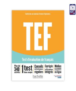 کتاب آمادگی آزمون TEF Test d’Évaluation de Français