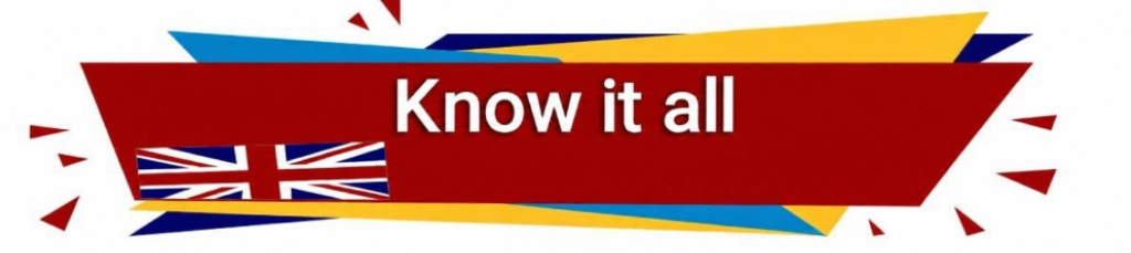 معنی Know it all